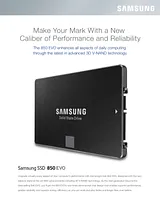 Samsung 120GB 850 EVO MZ-75E120B/AM User Manual