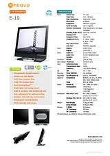 AG Neovo 19” LCD Display E19 Prospecto