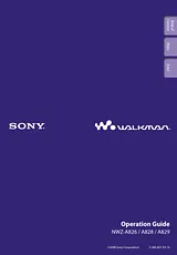 Sony NWZ-A826 Manuel D’Utilisation