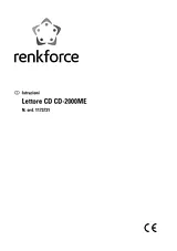 Renkforce HIFI SYSTEM,CD-2000ME(CD PLAYE 29265c3 データシート