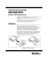 National Instruments USB-9201 Manuale Utente