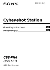 Sony CSS-PHA Handbuch