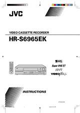 JVC HR-S6965EK Справочник Пользователя