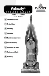 Bissell Velocity Vacuum 75B21 Manuale Proprietario