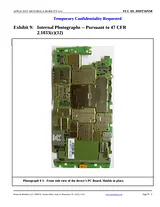 Motorola Mobility LLC T56NS8 Internal Photos