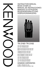 Kenwood TK-3160 Benutzerhandbuch
