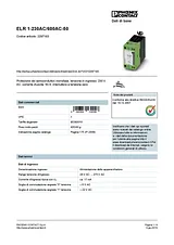 Phoenix Contact Solid-state contactor ELR 1-230AC/600AC-50 2297183 2297183 Data Sheet
