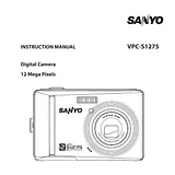 Sanyo VPC-S1275 Manual Do Utilizador