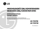 LG MC-9287UR User Guide