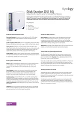Synology DS110j DS110J/1TB 产品宣传页