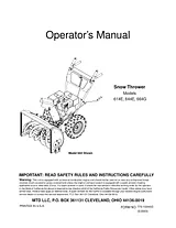 MTD 614E Manual De Usuario