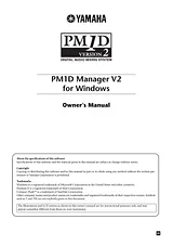 Yamaha PM1D Manual Do Utilizador