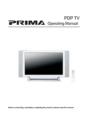 Primate Systems PDP TV Manual De Usuario