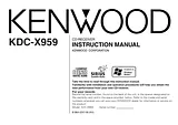 Kenwood KDC-X959 Manual Do Utilizador