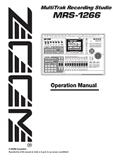 Zoom MRS-1266 Manual De Usuario