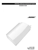 Bose Lifestyle 28 Manual Do Utilizador