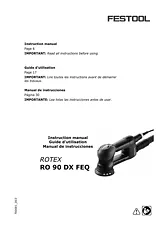 Festool PAC571823 Manuel D’Utilisation