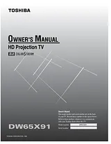 Toshiba dw65x91 User Manual