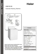 Haier xqb100-96 User Manual