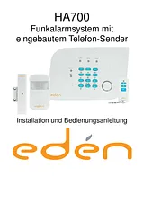 Eden Be Safe Wireless alarm Eden - be safe HA700 Alarm zones (CB) 3 HA700 Manual Do Utilizador