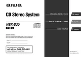 Aiwa NSX-D30 Manuale Utente