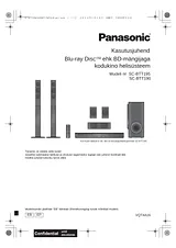 Panasonic SC-BTT 195 작동 가이드