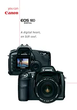 Canon EOS 10D 8363A015 Folheto