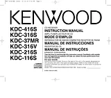 Kenwood KDC-316V Manual Do Utilizador