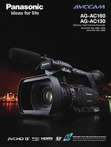 Panasonic AG-AC130 Справочник Пользователя