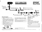 Epson ELP-3000 Guia Da Instalação