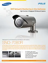 Samsung SNO-7080R Merkblatt