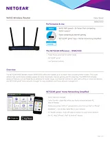 Netgear WNR2500 - N450 Wireless Router Data Sheet