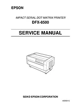 Epson DFX-8500 사용자 설명서