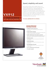 Viewsonic VX912 VX912-4 Folheto