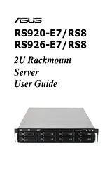 ASUS RS926-E7/RS8 Manuel D’Utilisation