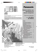 Panasonic SC-PM193 Guía De Operación