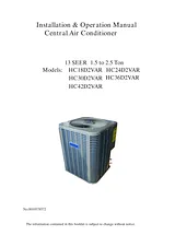 Haier HC36D2VAR 用户手册