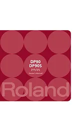 Roland DP90 사용자 설명서