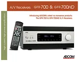 Adcom GFR-700 Prospecto