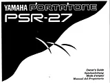 Yamaha portatone psr-27 Manuale Utente