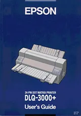 Epson DLQ-3000+ ユーザーズマニュアル