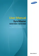Samsung S23A750D Manual De Usuario