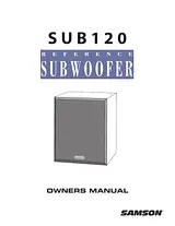 Samson Sub120 Manuel D’Utilisation