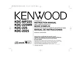 Kenwood KDC-MP225 用户手册