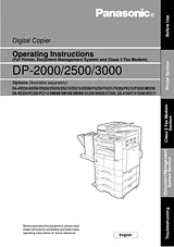 Panasonic DP-3000 Manual Do Utilizador