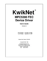 Motorola MPC5200 User Manual