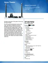 Samsung HT-D6730W HT-D6730W/ZA Merkblatt