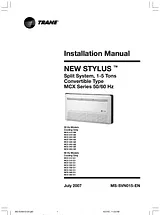 Trane MS-SVN015-EN User Manual