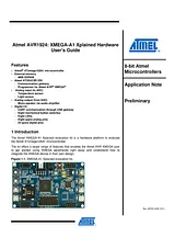 Atmel XMEGA-A1 Xplained Evaluation Board ATAVRXPLAIN ATAVRXPLAIN Data Sheet