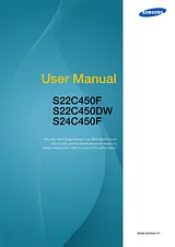 Samsung S22C450F Benutzerhandbuch